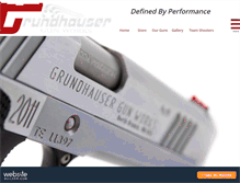 Tablet Screenshot of grundhausergunworks.com